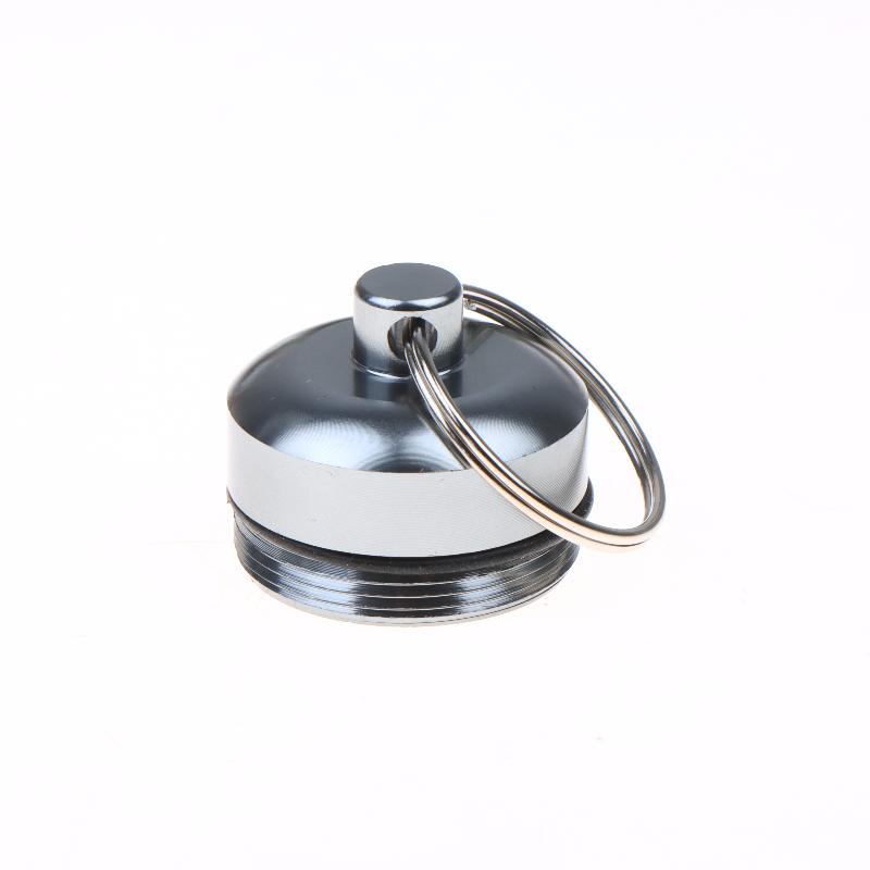 Aluminum Alloy Pill Case Keychain Portable Waterproof Mini Storage Container For Pills Earplugs And Small Items
