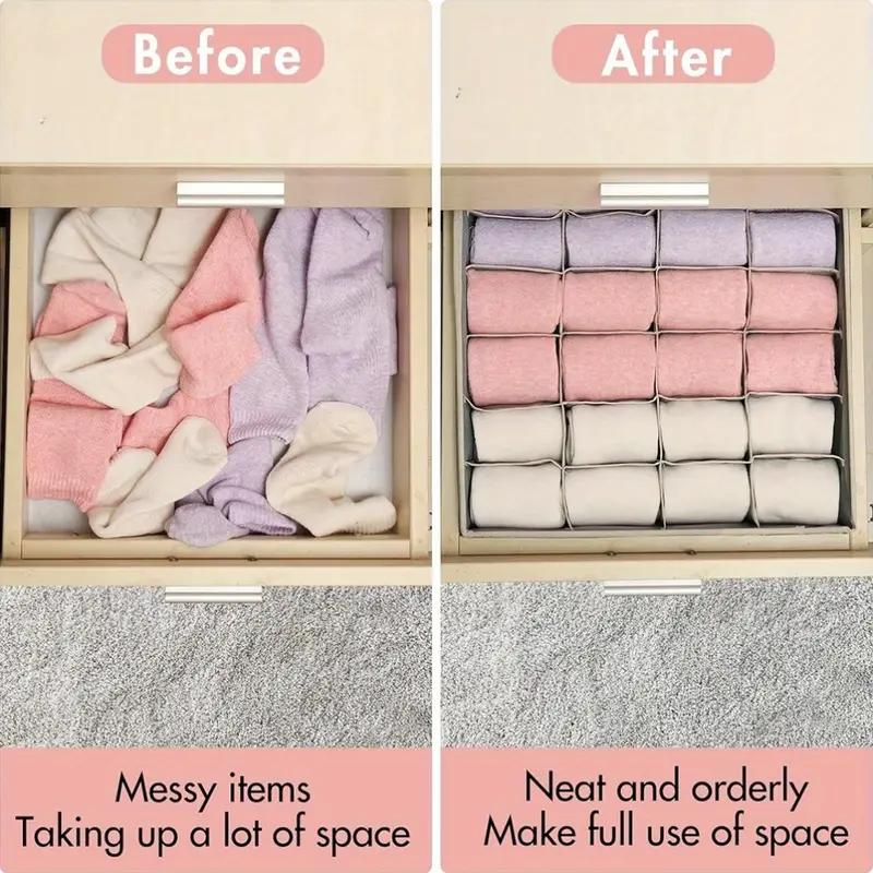 Unterwäsche Socken BH Slips Aufbewahrungsbox Organizer Für Unterwäsche Kleidung Organisation Zuhause Kleiderschrank Schlafzimmer Schrank