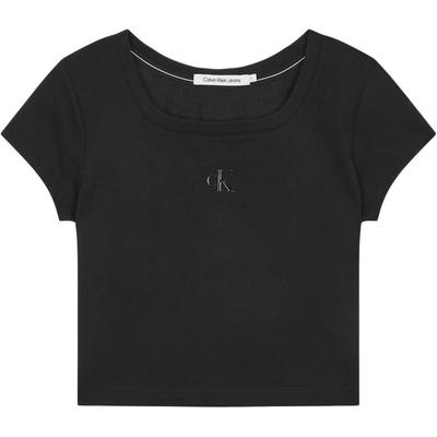 Solid Color Square Neck Short Sleeve T-Shirt Women Tops Black J223905-BEH