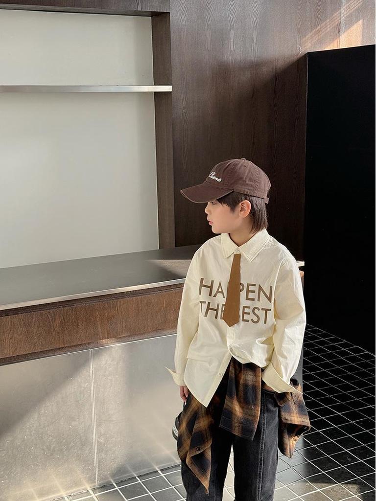 Boys' Versatile Spring Denim Pants - Cool, Handsome, Loose Casual Korean Street Style