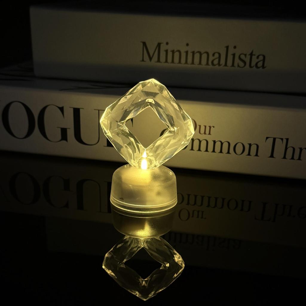 LED Romantic Candle Night Light for Cross-Border Decoration and Creative Ornaments