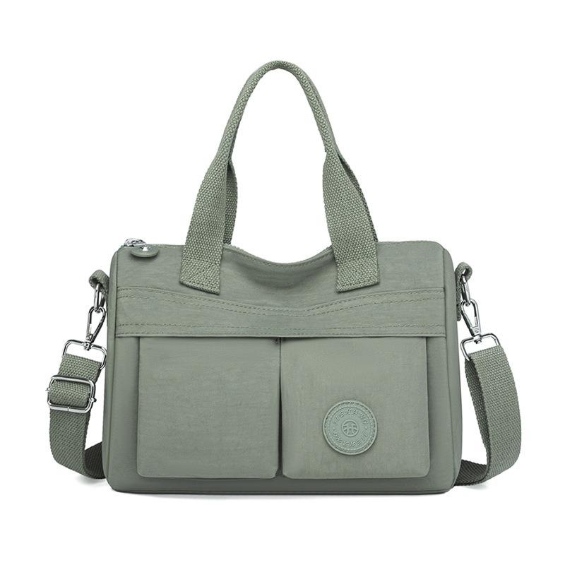 Simple Commuter Tote Women's Bag Autumn New Handbag Women's Nylon Cloth Shoulder Messenger Bag Mother Bag