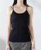 Nano Universe Back Cross Camisole with Size Women's Cups, M, 010, Black, 669-5124311