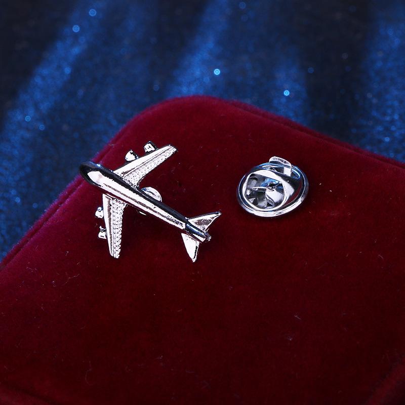 Classic Mini Brooches Set  Maple Leaf Airplane Animal Lapel Pin for Suit Jacket Collar Cute Small Safety Pin Badge for Women Men