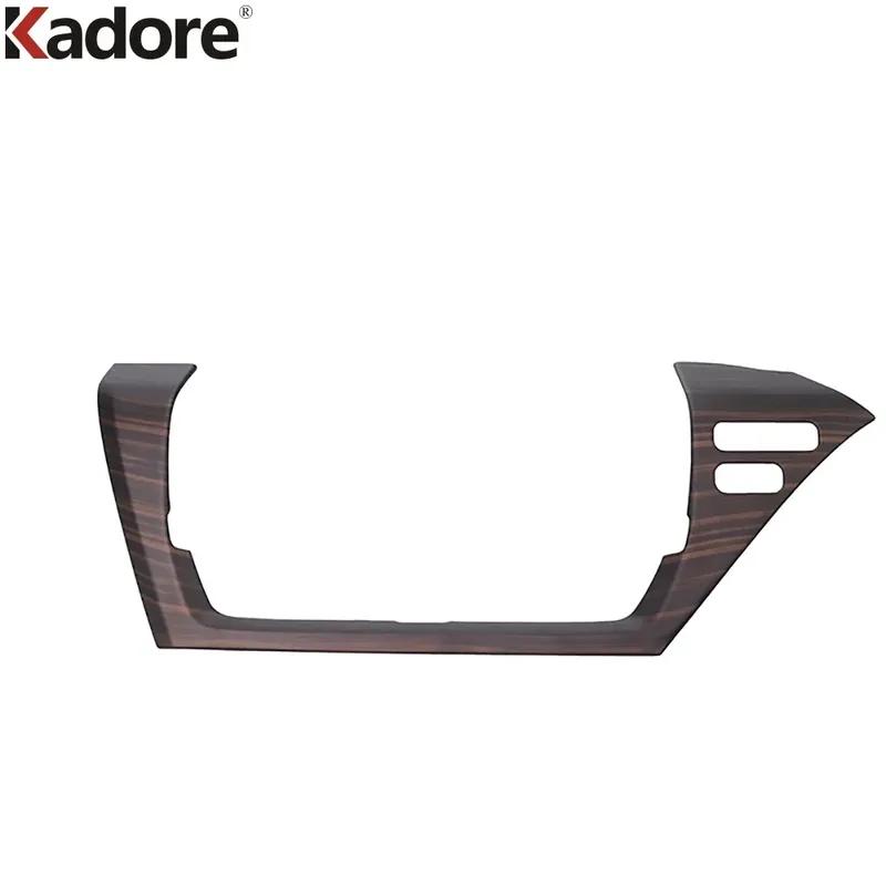 For Toyota Camry    Carbon Fiber Car Center Air Condition Vent Outlet Cover Trim Interior Mouldings Accessories
