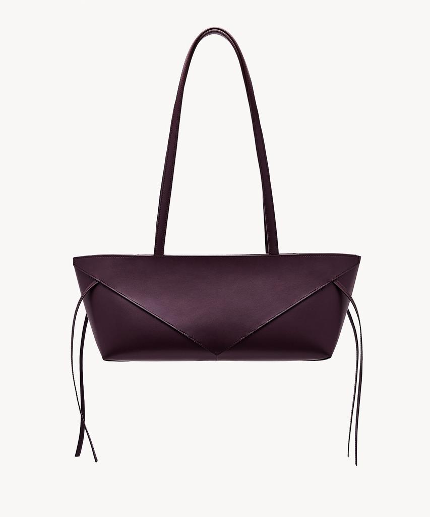 Clave Sienna Burgundy Tote Bag