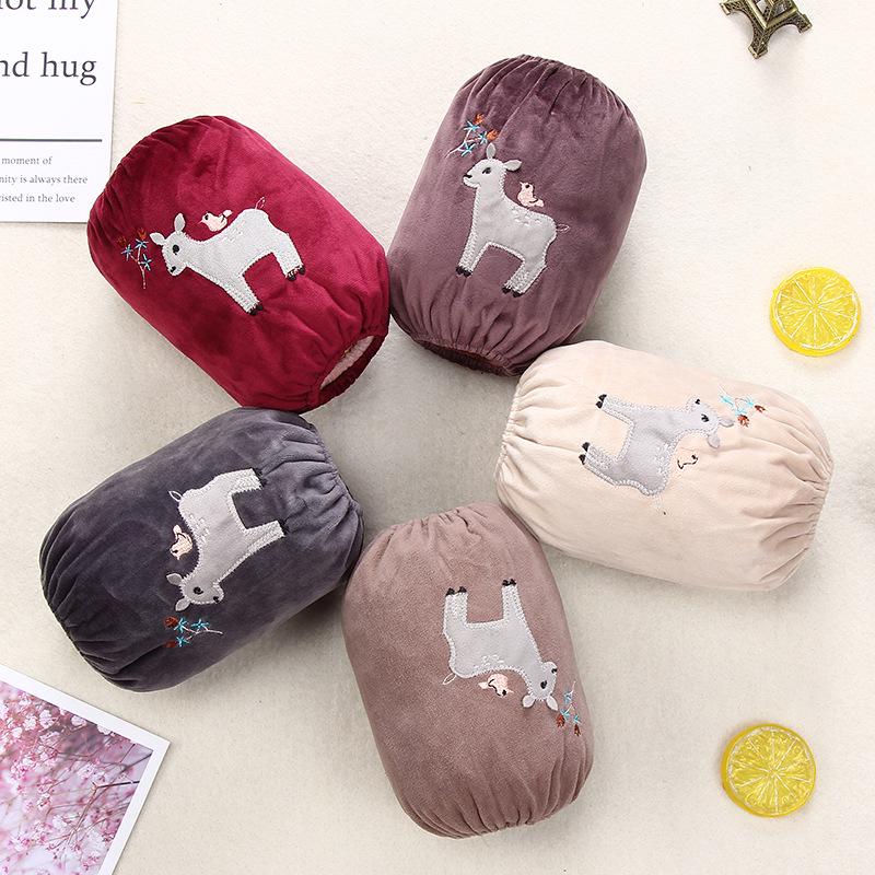 

Мужские нарукавники из короткой плюшевой ткани для учебы - Защищающие от пятен, Осенне-зимние, Подходят для взрослых, студентов и девушек.