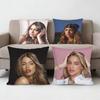 TTini SStoessel Pillow Case Sofa Living Room Bedroom Headboard Backrest Cushion Square Cushion Nap Time