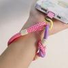 Cell Phone Detachable Rope Keychain Braided Mobile Phone Lanyard Strap Hanging Chain Ring Cord Wrist Strap