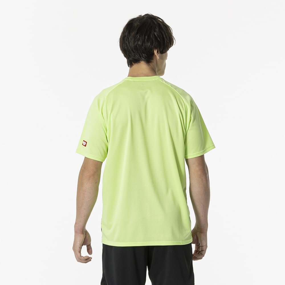 Table Tennis Game Short JTTA Sharp Size M Shirt, Sleeve, Certified, Moisture-Wicking, Quick-Drying, Unisex, Green, (82JAB103)