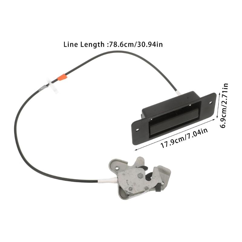 Heavy Duty Secure Car Rear Door Hinge Locking Mechanism Suitable for E150 E250 E350 1992-2009 6C2Z15264A01AA Direct Fit