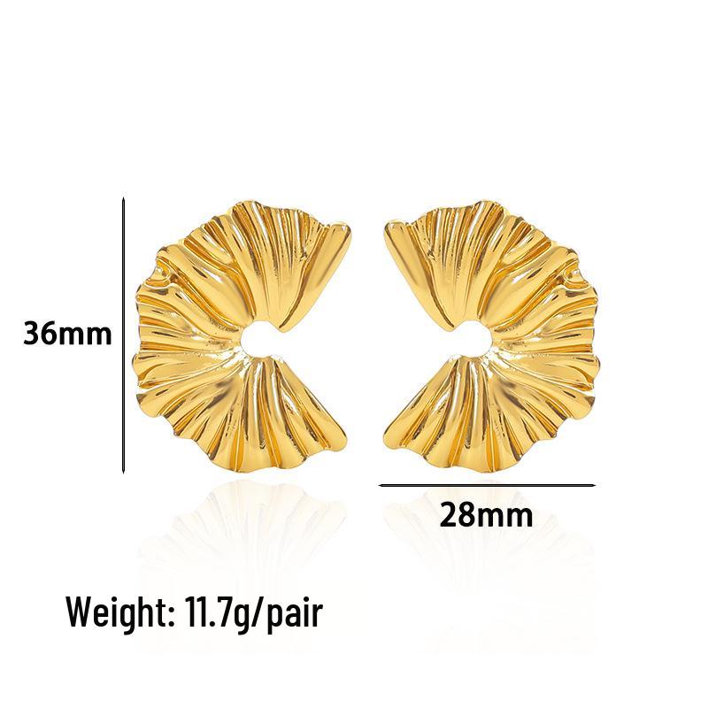 

Высококлассные модные серьги из нержавеющей стали неправильной формы для женщин In Stock