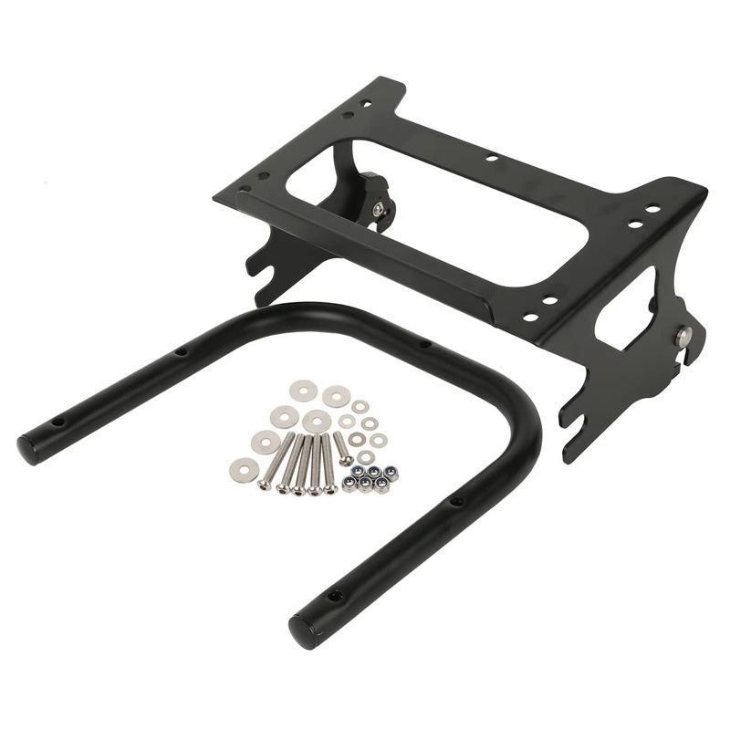 Detachable Tail Rack Luggage for Harley Road King/Street Glide 98-08