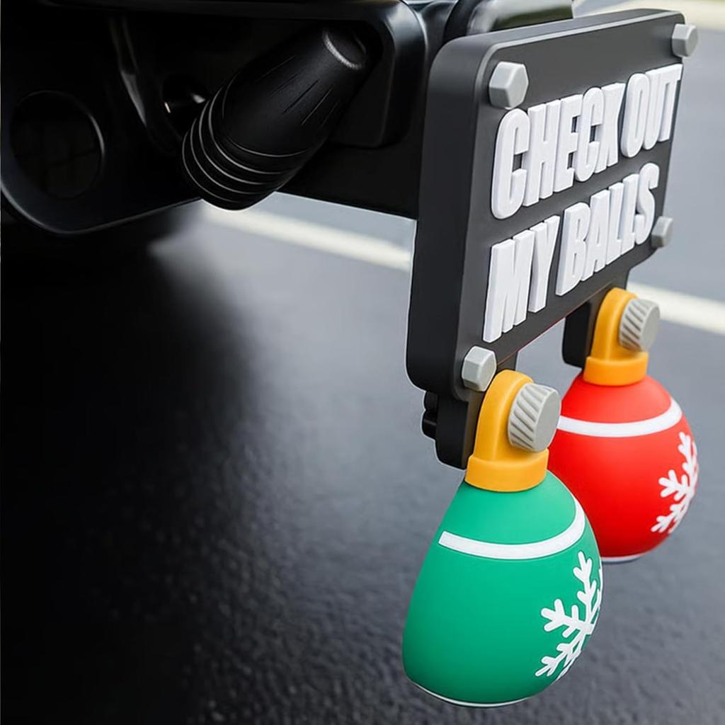 Trailer Hook Cover, Novel Trailer Hook, Swinging Holiday Decoration, Suitable For Cars And Trucks