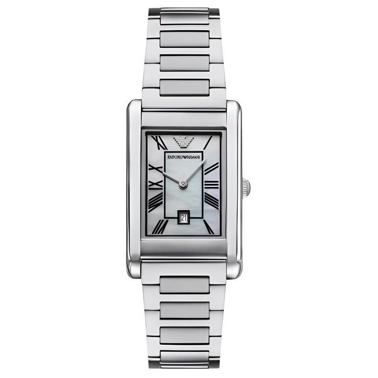 Emporio Armani Two-Hand Date Stainless Steel Watch AR11664