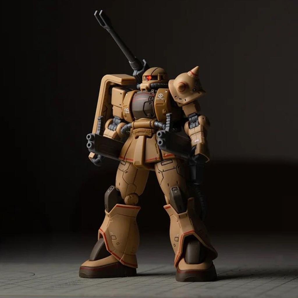 Hot Jms Modelo Zaku Cañón Medio Hg 1/144 Ms-06ck Paquete de Modelo de Ensamblaje Color Desierto Juguete Figuras de Acción Robot Mecha Regalos para Niños