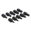 10Pcs Damaged Screw Extractor Set Cr V Steel 1/8in To 13/32in Hex Bolt Extractor for Telecommunicati