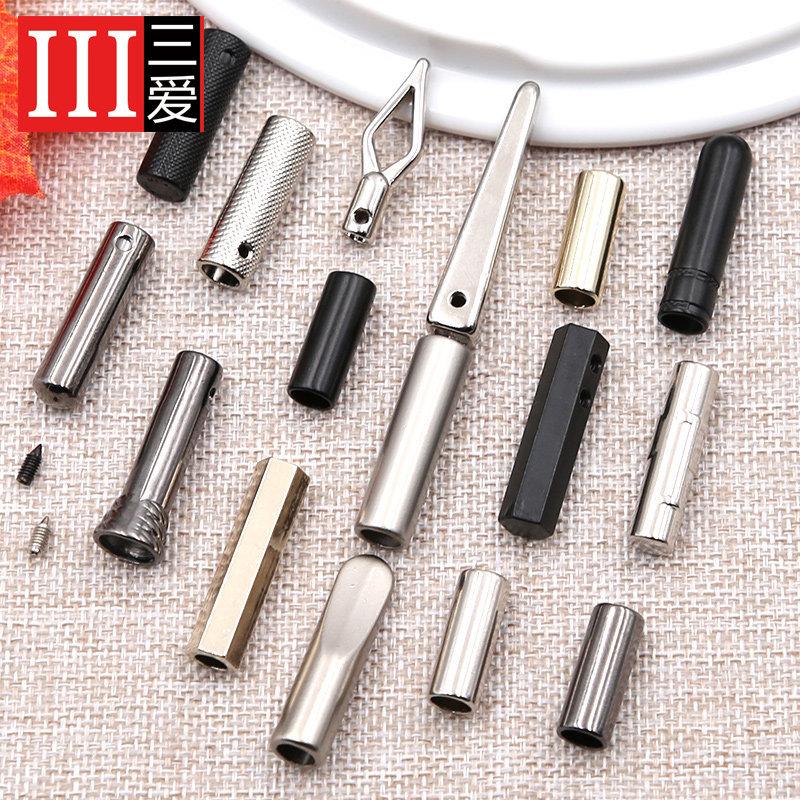 Sweater Hat Drawstring Strap Metal Head Accessories Rope Head Clothes Pants Rope Hat Rope Stop Rope Sweatpants Waist Rope