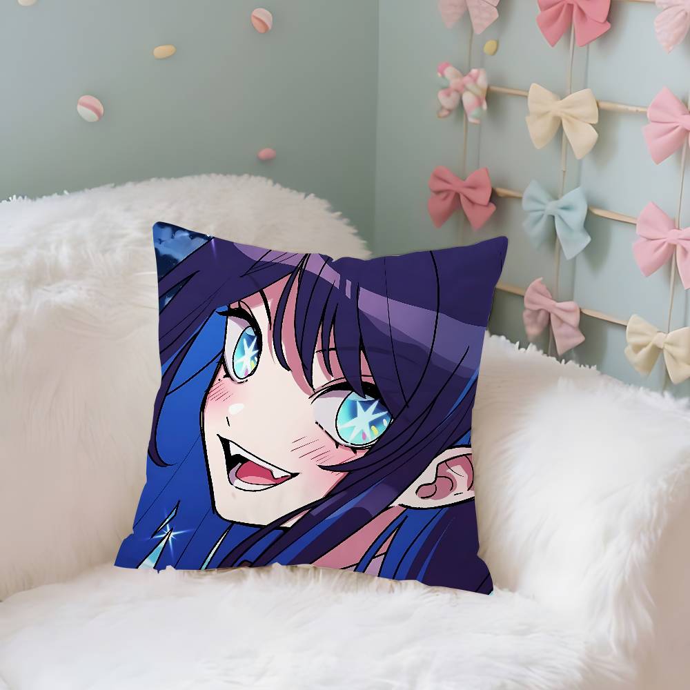 A-Ados-K-Kyogens-X Uta-s Pillow Case Cushion Cover Soft Cute Throw Pillow Case For Car Sofa Pillowcase Polyester With Zipper