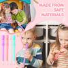 48 Pcs Novelty Flute Shape Rollerball Pens Cute Kawaii Creative Music Pens Black Gel Ink Kids Recorder for School Office Parties Desktop Decoration