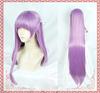 Cosplay Perfect for Parties and Plus 2 Bonus Items Heat-resistant Wig, "Second Castle," Purple, Long, Straight, Costumes,