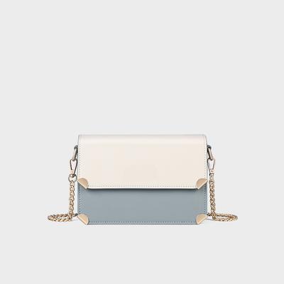 Women's Bag Summer Fashion Chain Texture Single Shoulder Crossbody Bag Niche Design Foreign Style Small Square Bag