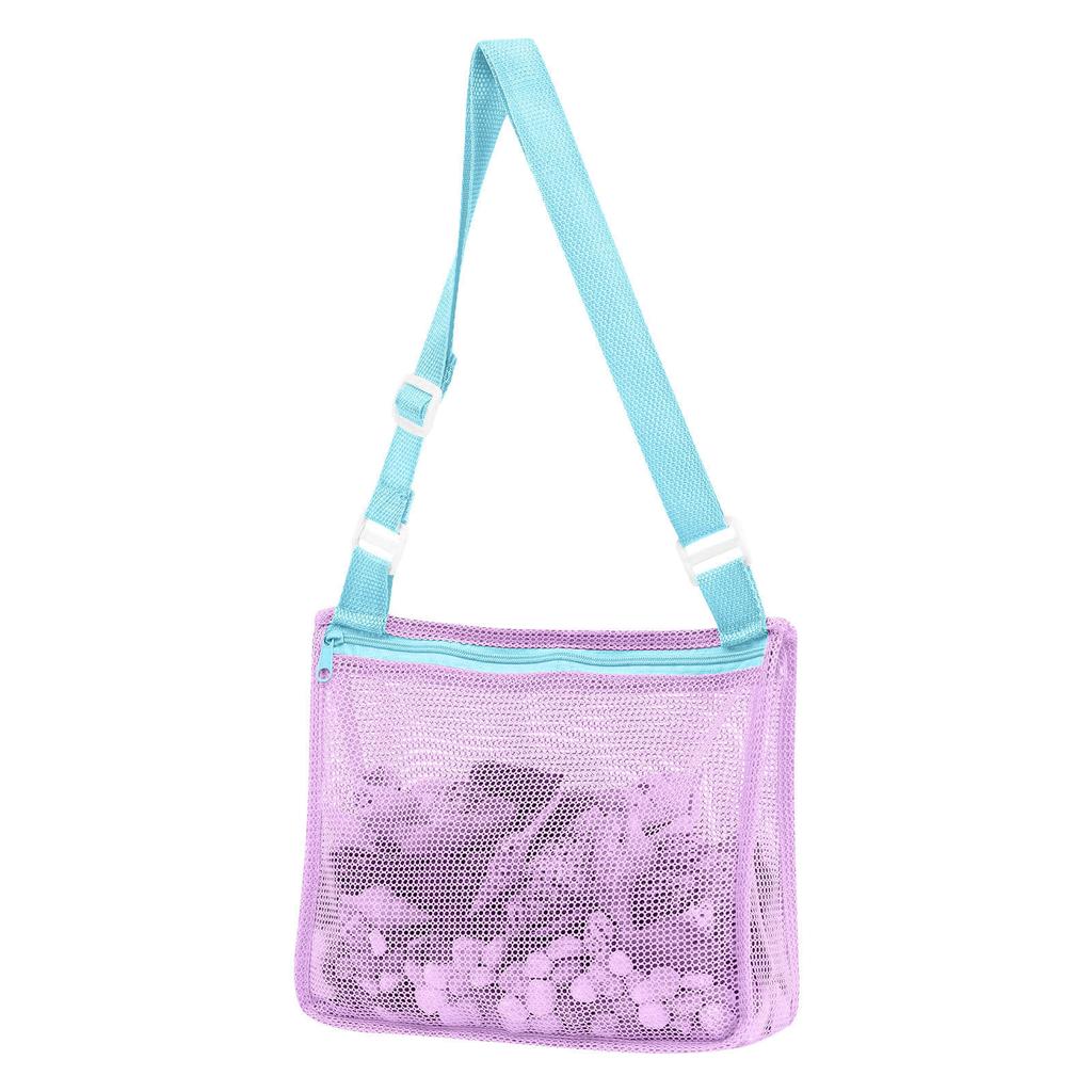 Beach Toy Mesh Beach Bag Kids  Collecting Bag Beach Sand Toy For Holding S Beach Toys Sand Toys Swimming Accessories For Boys And Girls(Only Bags )