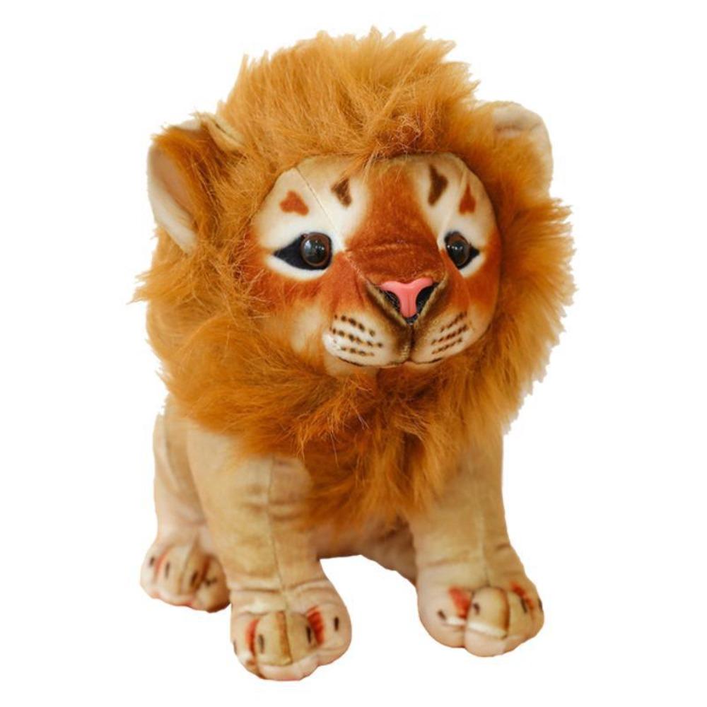 

Симуляция Лесного Животного Лев Плюшевые Игрушки Плюшевая Кукла Симуляция Лев Плюшевая Игрушка Дети 20cm