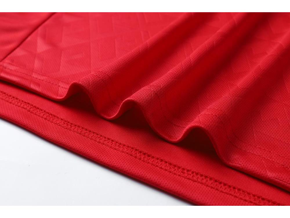 Breathable Short-Sleeve Soccer Jersey Set with Custom Print Options (8012)