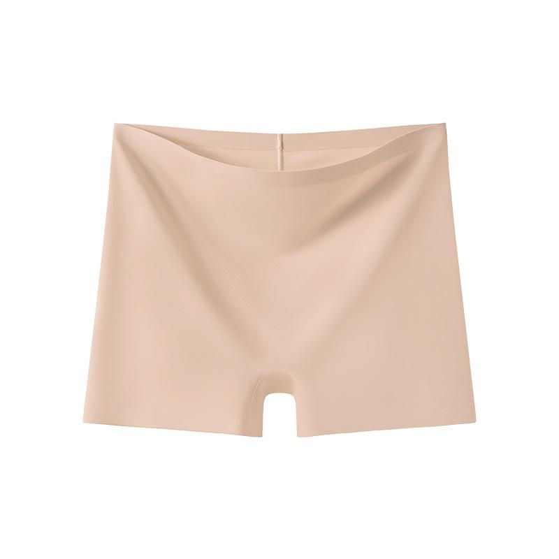 Women's Summer Cotton Bottom Anti Tarnished Flat Angle Safety Briefs