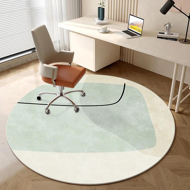 

VIKAMA Ins Wind Rug Machine Washable & Durable Living Room Coffee Table, Recliner Floor Mat Study & Office Carpet Home Decor 80cmx80cm