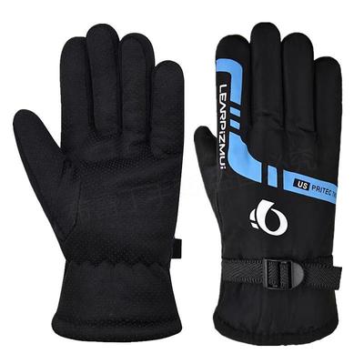 Herren Winter Skihandschuhe - Winddicht, Dick & Warm Fahrradhandschuhe