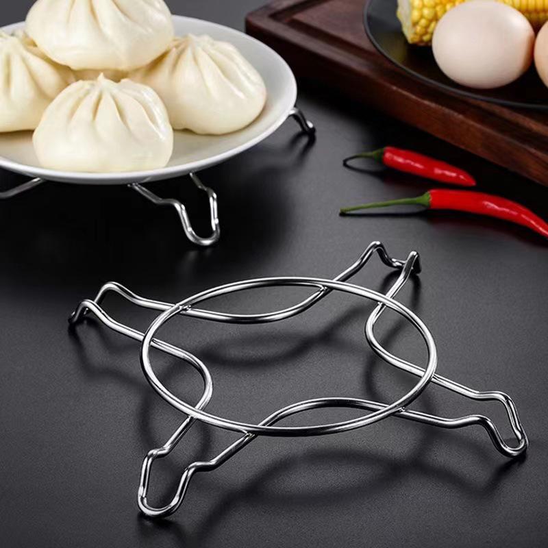 Fogão a Gás Cooktop Fogão Suporte para Panela Suporte para Cozinhar no Vapor Suporte Grelha Wok Aço Inoxidável