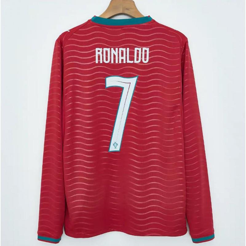 Vintage Portugāles Fanu Futbola Krekls Retro