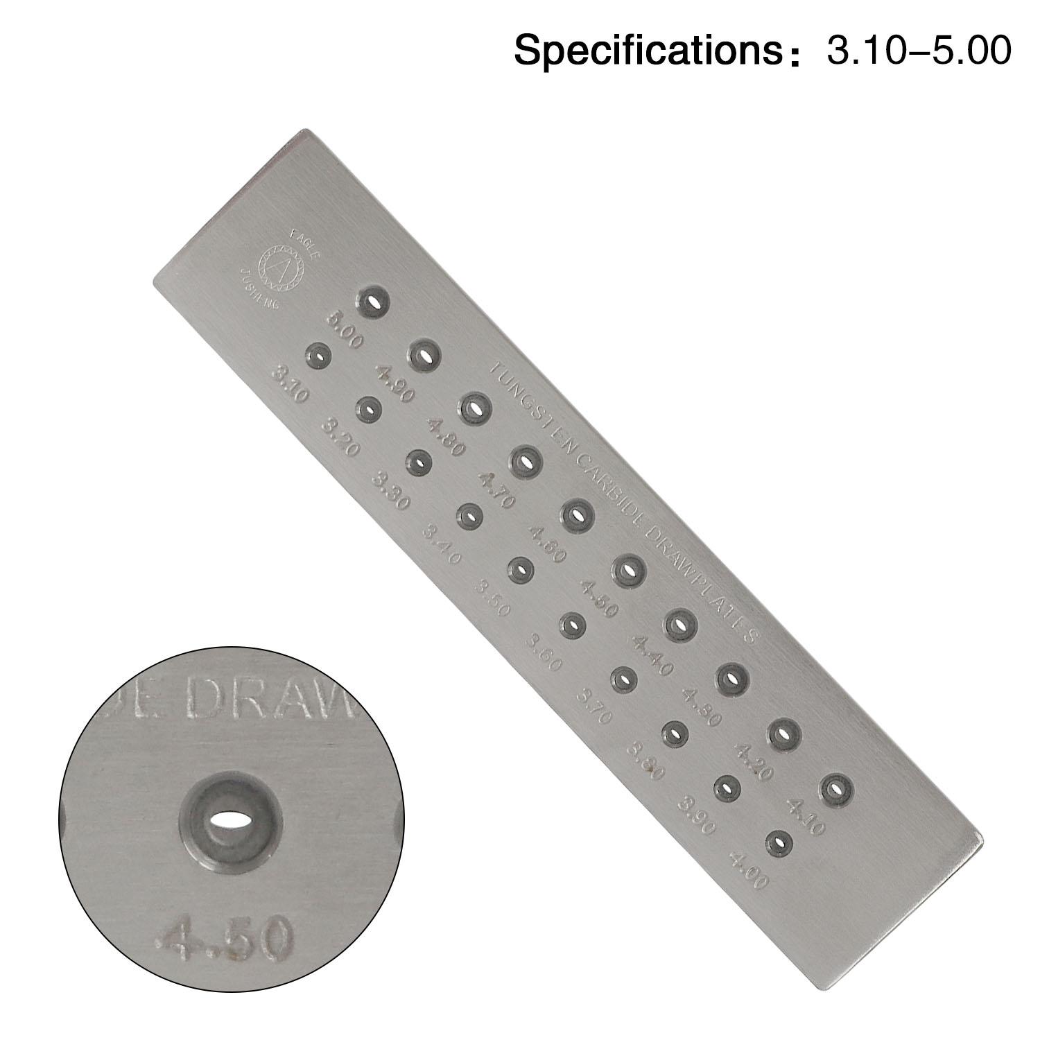 

Детали инструментов овальной формы, карбидная проволока Occus, вытяжная пластина для изготовления ювелирных изделий, инструменты для изготовления ювелирных изделий, пластина для вытягивания ювелирных изделий, размер отверстий 3,10-5,00, 20 отверстий