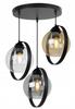 MODERNE HANGLAMP GLASEN KAP RINGEN