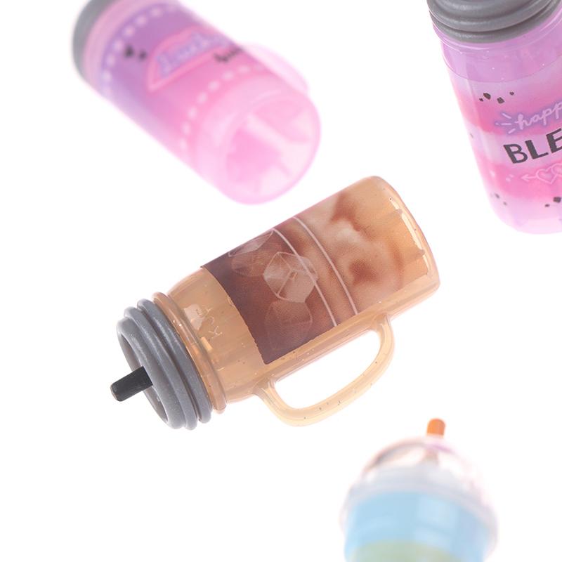 3Pcs/Set 1:12 Dollhouse Miniature Drink Bottles Juice Drink Doll Kitchen Toy
