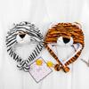 Cartoon Cap For Men Women Performance Hat Cosplay Tiger Hat Plush Animal Cap Tiger Head Cover Cap