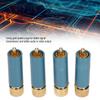 4 Stück PreffairCelsiusR1722 Stecker Vergoldet Selbstverriegelnd Lötlos Stecker
