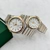 Herrenuhr Leichte Luxusmarke Wasserdicht Partneruhren Gold Klassisch Stahl Damenmode Quarz Armbanduhr Geschenk
