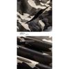 Camouflage Sweatshirt Koreanischer Stil Lässige Strickjacke Herbst und Winter Reißverschlusstasche Kapuzenpullover Bedruckt Langärmelige Jacke Oberteil
