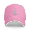 Sommer Paris Grün Eiffelturm Muster Baseballkappe Outdoor Sport Streetwear Druck Hip Hop Hüte Unisex Unisex Hochwertige Kappen