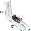 4/8pcs L Shaped Mounts Long lasting Vertical Blinds Repair Part Simple Installs top sale,New Year Gift