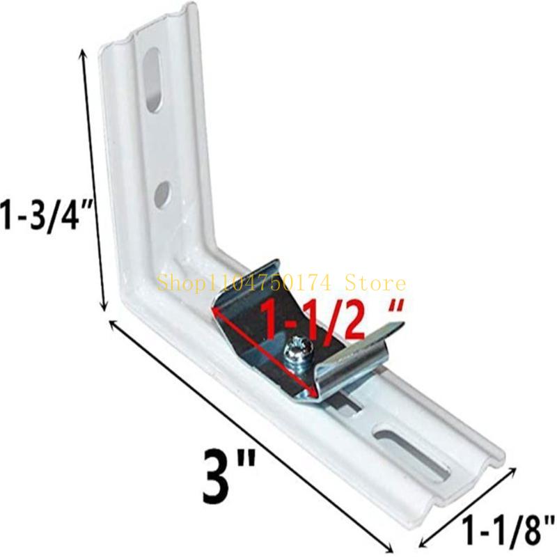 4/8pcs L Shaped Mounts Long lasting Vertical Blinds Repair Part Simple Installs top sale,New Year Gift