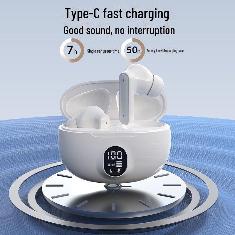 New S510 895B Wireless Bluetooth Headset with LED Display, High-Quality Sound, Noise Reduction, and Powerful for Sports.