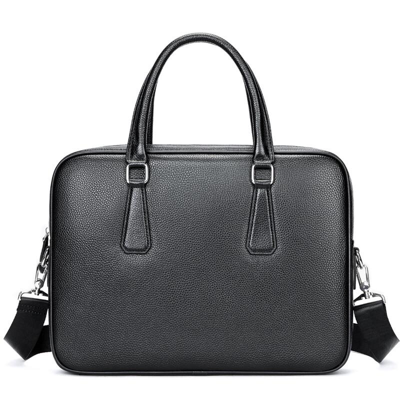

Men s Large Capacity Business Briefcase Fits 10.1-12 Inch Laptop
