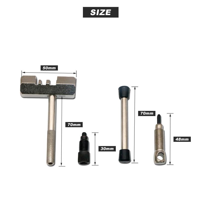 Bike Chain Breaker Cutter Removal Tool Stainless Steel Bicycle Chain Rivet Extractor Pin Splitter Device Cycling Repairs Tools