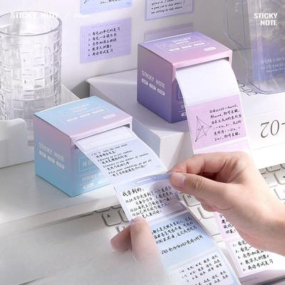 Pull Out Post-it Note Students Use Full Stick Junior High School Students Special Error Note Paper Sticky Stickers
