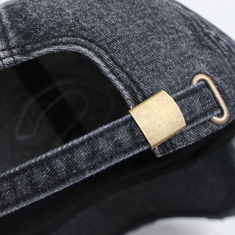 High Quality Denim Baseball Cap Children Hole Fashion Tide Versatile Casual Cap Men