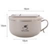 Stainless Steel Ramen Bowl 1300ml Lunch Box Kitchen Tableware Instant Noodle Bowl  Worker